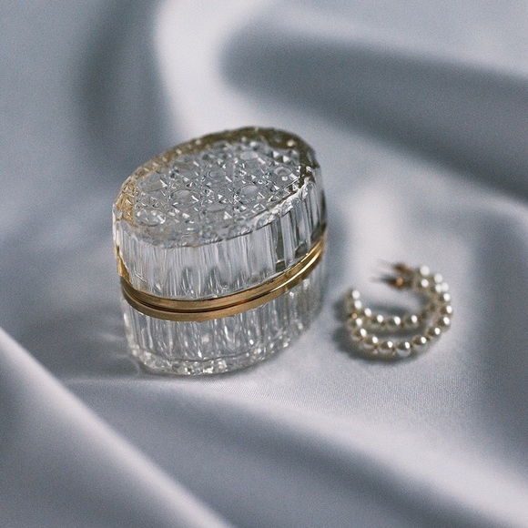 Vintage 80s Trinket Box - Picture 2 of 4